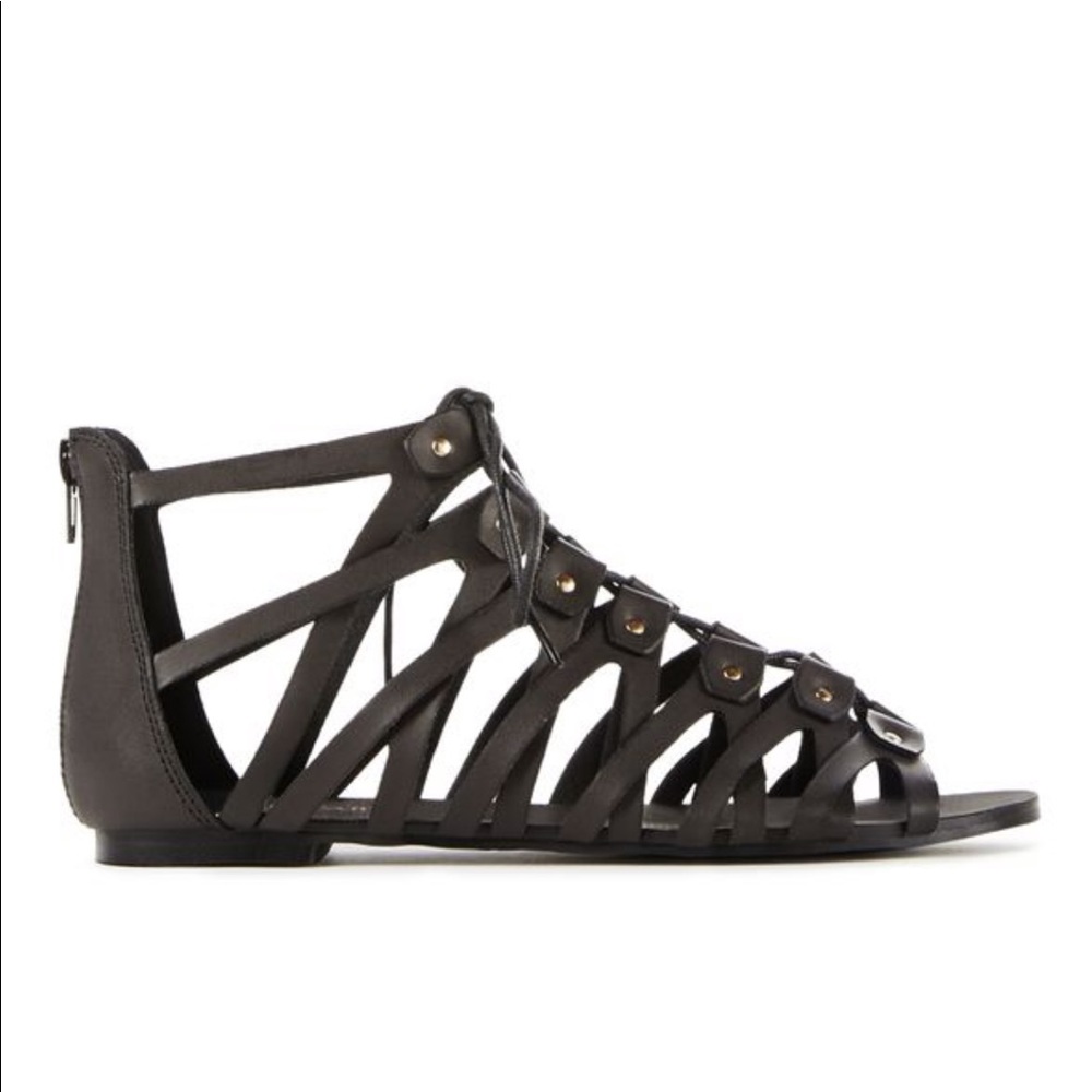 Lace up sandals